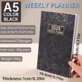 thumbnail image 1 of TopLLC Diary NoteBook 2025 Schedule Notepad Inside Page A5 Efficiency Manual Planning Notebooks a notebook, 1 of 3