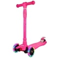 thumbnail image 1 of AKDSteel Trottinettes pour Enfants de 3 à 5 Ans, Trottinette à Pousser pour Garçons Filles Tout-Petits, 4 Hauteurs Réglables, Roulement AEBC-9, 3 Roues Lumineuses, Inclinaison pour Diriger, Activités Extérieures pour Enfants de 3 à 12 Ans, 1 of 6