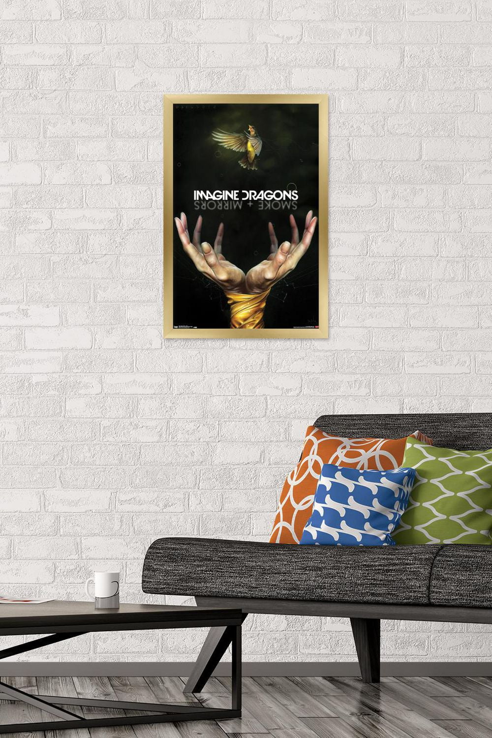 Imagine Dragons - Smoke Wall Poster, 22.375" x 34"