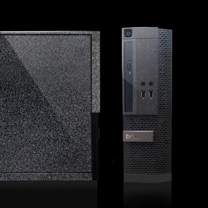 Boîte au trésor noir Dell Bureau PC Personnalisé, Intel Quad Core I5 jusqu'à 3,60 GHz, 16GB RAM, 512GB SSD, DVD, WiFi & Bluetooth, clavier & La souris, gagne 10 Pro Rénovés de catégorie A