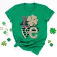 thumbnail image 4 of Birdeem T-Shirt Décontracté pour Femmes Imprimé Jour de la Saint-Patrick à Manches Courtes, 4 of 6