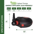 thumbnail image 2 of Alpine Corp PUR5400C 33 Pi. Pompe Eco-Sphere avec Cordon de Contrôleur, 2 of 5