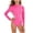 Pink, variant on Splozh Girls One Piece Swimsuit Toddler Girls Swimsuit Solid Color Cut Out Bathing Suit with Chest Pad Round Neck Girls' Swimwear Black,8-9 Years
