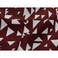 thumbnail image 5 of oneOone Tissu en Jersey de Viscose Triangle Imprimé Géométrique par Yard 60 Pouces de Large, 5 of 5
