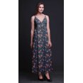 thumbnail image 4 of Bimba Robe Longue d'Été Sans Manches à Imprimé Teinture sur Nœuds Florale pour Femme, Décontractée, Maxi, de Plage - Grand, 4 of 5