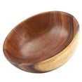 thumbnail image 1 of Solid Wooden Bowl, Light In Weight Durable Wooden Bowl, Soup For Salad, 1 of 8