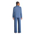 thumbnail image 3 of George Women's Notch Collar Pajama 2-Piece Set, 3 of 6
