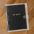 thumbnail image 3 of Binder Notebook Shell Plastic B5 Scrapbook Shell Plastic Binder Folder Loose-leaf Notebook Shell, 3 of 9