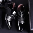 thumbnail image 1 of TIMIFIS Wedding Shoes for Men Cap Toe Lace up Formal Business Tuxedo Shoes ummer, 1 of 7