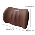 thumbnail image 3 of EGNMCR Car Gadgets Gifts, Car Accessories High Density Memory Sponge Cushion For Car Lumbar Support Universal Pressure Reducing Vehicle Support For All Seasons Driving lumbar support, 3 of 9