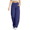 thumbnail image 1 of Fgnfyis Pantalon de Yoga pour Femmes, Gainant, Exercice, Mise en Forme, Course, Taille Haute, Long, Extensible, Confortable, pour Femmes, Bleu, G, 1 of 7