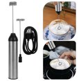 thumbnail image 2 of 1 Pce Mousseur à Lait Électrique Rechargeable Portatif pour Café et Cappuccino, 2 of 8