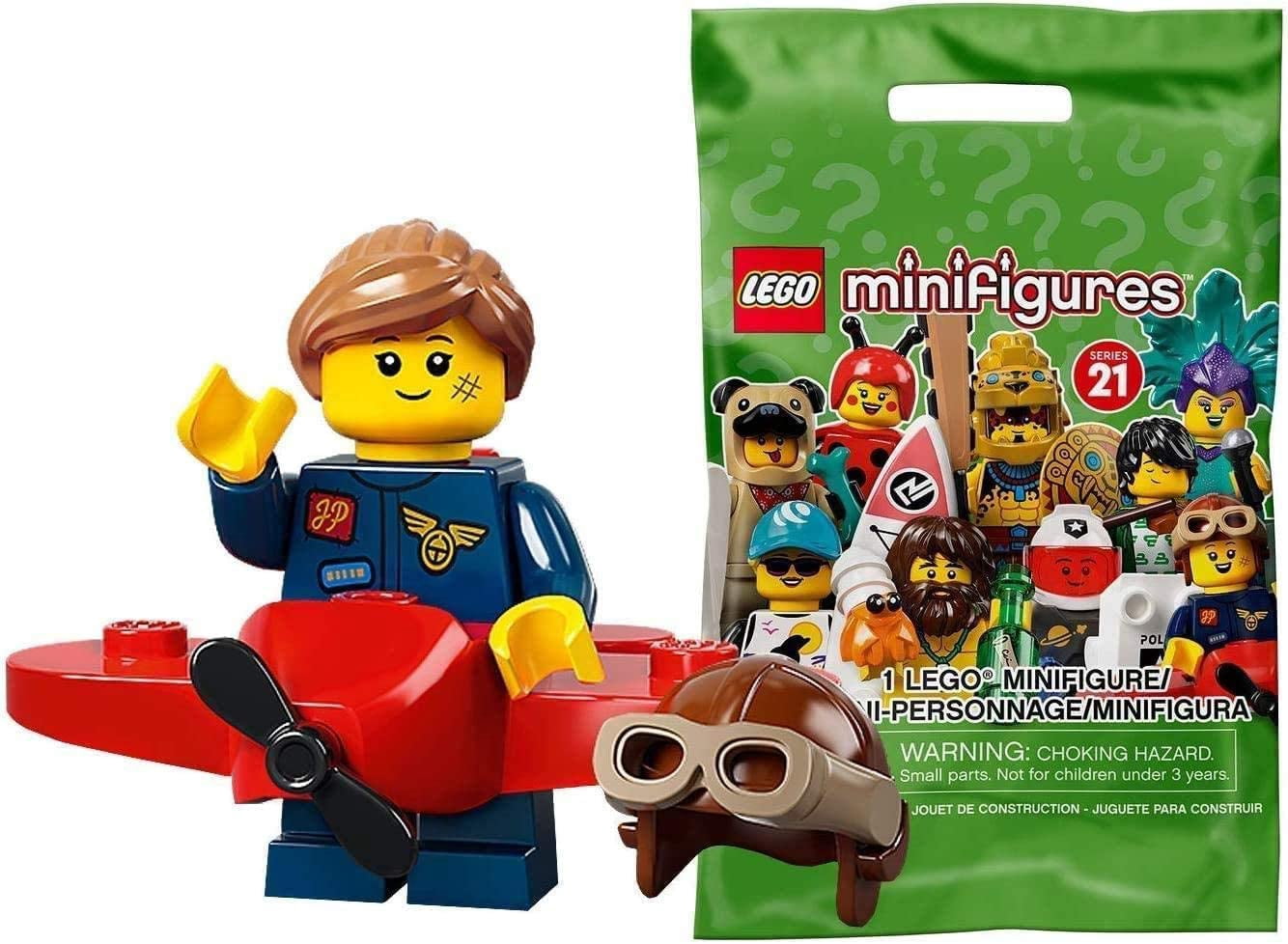 Lego 71029 Collectable Minifigures Series 21 - Airplane Girl