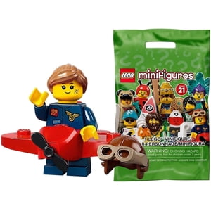 Lego 71029 Minifigures collectables Series 21 - Fille de l ' avion