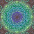 thumbnail image 1 of Ahgly Tapis d'Intérieur Lavable en Machine Carré Vert Menthe, 4 Pieds Carré, 1 of 7
