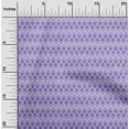 thumbnail image 2 of oneOone Rayon Violet Fabric Asian Ikat Craft Projects Decor Fabric Printed By The Yard 56 Inch Wide, 2 of 4