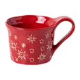 thumbnail image 1 of Siruishop 1PC Christmas Dinnerware Present Christmas Tableware for Party Table Festive Red Mug, 1 of 8
