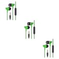 thumbnail image 2 of maskred Phone Music Wired Earphone In -ear Wire Control Cellphone 3 .5mm Plug Earbuds Headset 70cm 3Set, 2 of 6