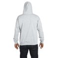 thumbnail image 3 of Hanes ComfortBlend EcoSmart Men`s Full Zip Hoodie, S, Ash, 3 of 4