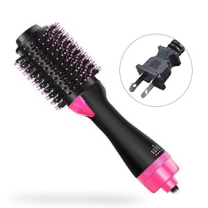 Séchoir à cheveux multifonctionnel antistatique chaud Air Redresseur de cheveux Peigne Outils de coiffure Portable Styler Peigne Sèche-cheveux