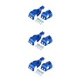 thumbnail image 1 of ZheElen 2pcs/set Advanced And Performance Motorcycle Fork Shoes Cover blue 3Set, 1 of 6