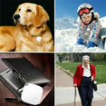 thumbnail image 3 of CHOK 82 ft Anti-lost Wireless GPS Tracker Locator Finder For Kid Key Pet Dog Bicycle  Bag  Black, 3 of 10