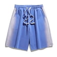 thumbnail image 4 of Styesk Mens Shorts Men's Solid Color Casual Holiday Breathable Shorts Pockets Pants, 4 of 6