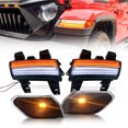 thumbnail image 1 of AMERICAN MODIFIED Side/Fender Lights, 18-24 Wrangler JL, Sequential Signal, 1 of 8