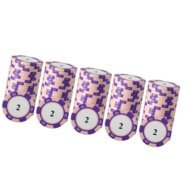 <p>Ensemble de Jetons de Poker, Pièce de Jeton de Jeu Portable pour Jeu de Société</p>
