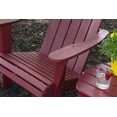thumbnail image 3 of Red Adirondack Outdoor Chair, 3 of 9