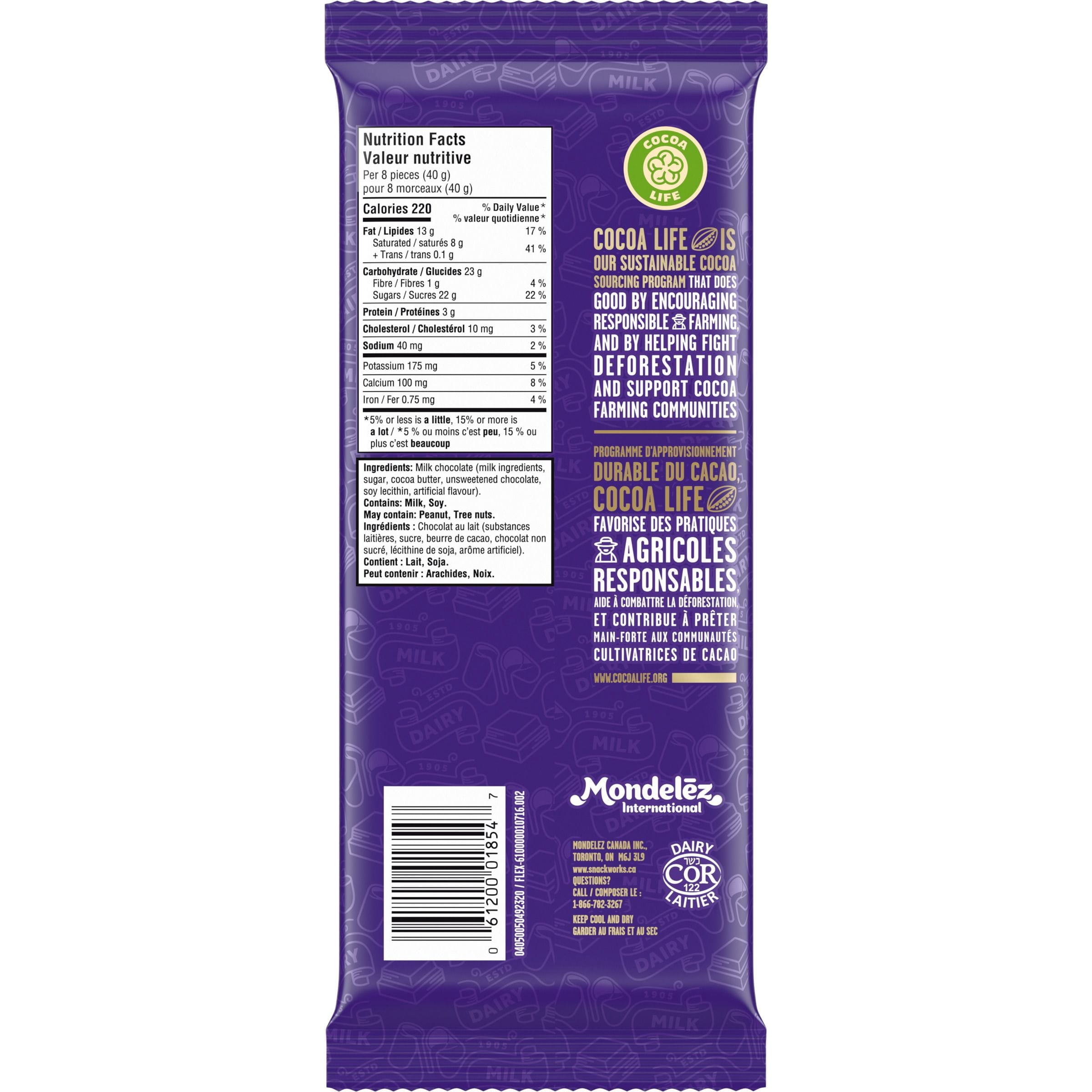 CADBURY DAIRY MILK, Milk Chocolate Bar, Milk Chocolate, CADBURY Chocolate Bar, 180 g