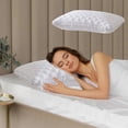thumbnail image 2 of Side Sleeper Pillow Hotel-Grade Pillow Core Soft and Supportive Down Bed Pillow Suitable for Back Side and Stomach Sleepers Made Of-Friendly Fabric Back Pillow for Bed, 2 of 9