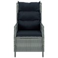 thumbnail image 2 of vidaXL 9 Piece Garden Dining Set Light Grey, 2 of 4