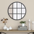 thumbnail image 2 of A&E Bath and Shower Shapoval Black Window Mirror, 2 of 4