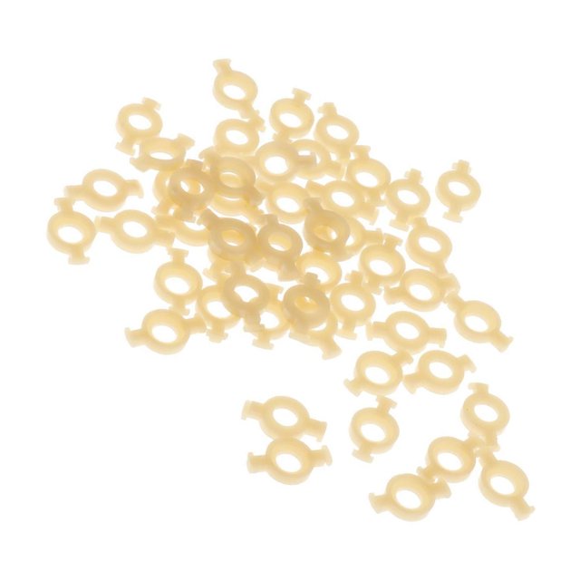 becaristey 50 Pcs Clips de Support de Valve de Trompette en Plastique pour Pièces de Rechange