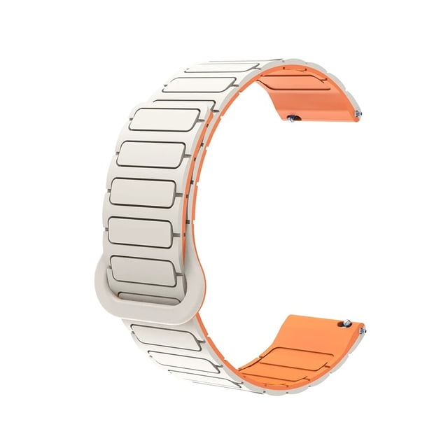 YJD Magnetic Loop Band Fit For FIBIT VERSA 3 2 1 Bracelet Armor Style Quick Release Waterproof Silicone Smart Watch Strap Accessories