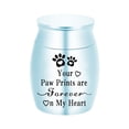 thumbnail image 2 of Urne pour Animaux Pot Commémoratif Chats Chien Produits Funéraires Urne en Alliage Scellée, 2 of 6