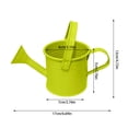 thumbnail image 2 of WIFKLSIIPG Galvanized Shower Bucket Tinplate Kettle Small Flower Pot Suitable for Indoor and Outdoor, 2 of 5