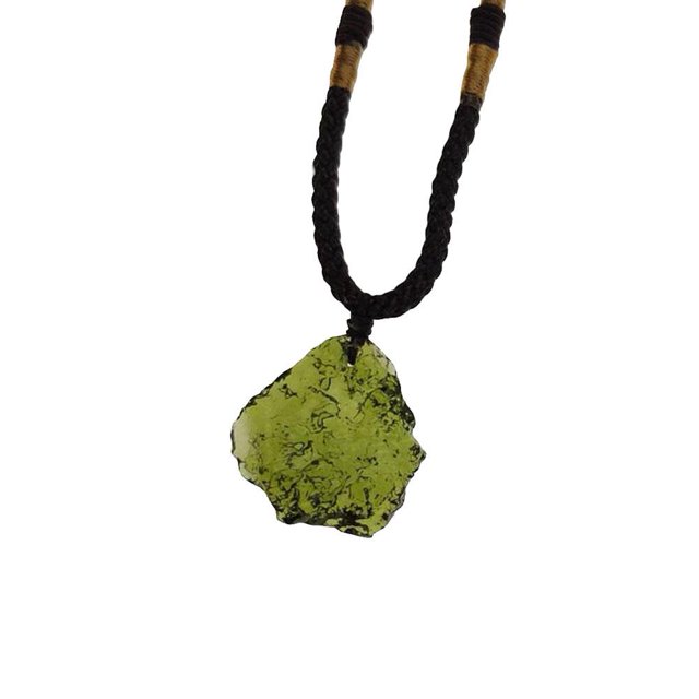 Natural Moldavite Impact Glass Czech Meteorite Energy Chakra Stone A