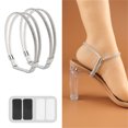 thumbnail image 1 of Sangles Élastiques pour Talons Hauts, Sangles de Chaussures en Wabular Élastiques pour Talons Hauts, Sangles Amples pour Talons Hauts Élastiques avec Strass, 1 of 1