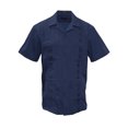 thumbnail image 1 of Gravity Threads Mens Guayabera Summer Shirt - Navy - Large, 1 of 2