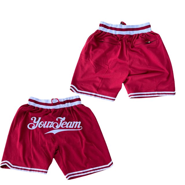Personnalisez Votre Propre Design Logo d'Équipe Cousu Nom Numéro Shorts de Basketball