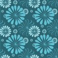 thumbnail image 1 of Ahgly Company Machine Washable Indoor Square Transitional Teal Green Area Rugs, 8' Square, 1 of 7