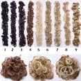 thumbnail image 4 of Bandeau Magique Chouchou Chignon Chignon DIY Extensions de Cheveux Synthétiques Bouclés, 4 of 6