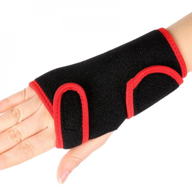 Final Clear Out! Adjustable Carpal Tunnel Wrist Splint Removable Hand Support Brace Strap for Arthritis Sprains Strains