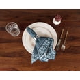 thumbnail image 3 of Vargottam Collection de Luxe Linge de Table Décor Serviette en Coton Tissu Imprimé Serviettes Réutilisables Ensemble de 4, 20 X 20 - Bloc Batik Asiatique, 3 of 6