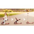 thumbnail image 5 of Globber Go Up Sporty Kids Versatile 3-Wheel Riding Kick Scooter Bike, Deep Pink, 5 of 5