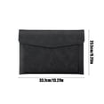 thumbnail image 3 of Wzzjkit Computer Bag, Document Bag Waterproof Storage Bag Large Capacity Double Layer Document Bag Laptop Leather Protective Cover, Laptop Case, 3 of 6