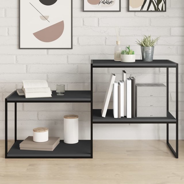 vidaXL Bookshelf Boards 4 pcs Grey 60x40x1.5 cm Engineered Wood