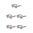 thumbnail image 2 of Decodeary Protection Bois Mode Lentille Colorée Options Monture Légère Argent 5Ensemble, 2 of 6